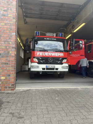 Jährlicher Besuch bei der Feuerwehr